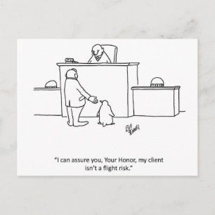 Carte postale "Risque de vol" de l'Humour de l'avo