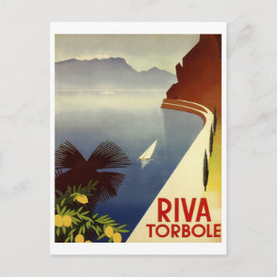 Carte Postale Riva Torbole, Lac de Garde, Italie, riviera italie