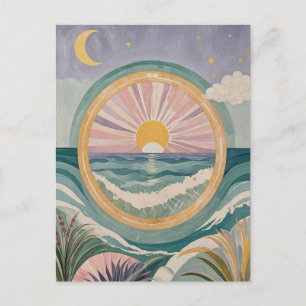 Carte Postale Rivage Céleste Tropical