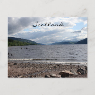 Carte Postale rivages de loch