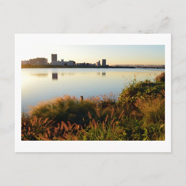 Carte Postale Rive de l'Arakawa en automne : Tokyo (Devant)