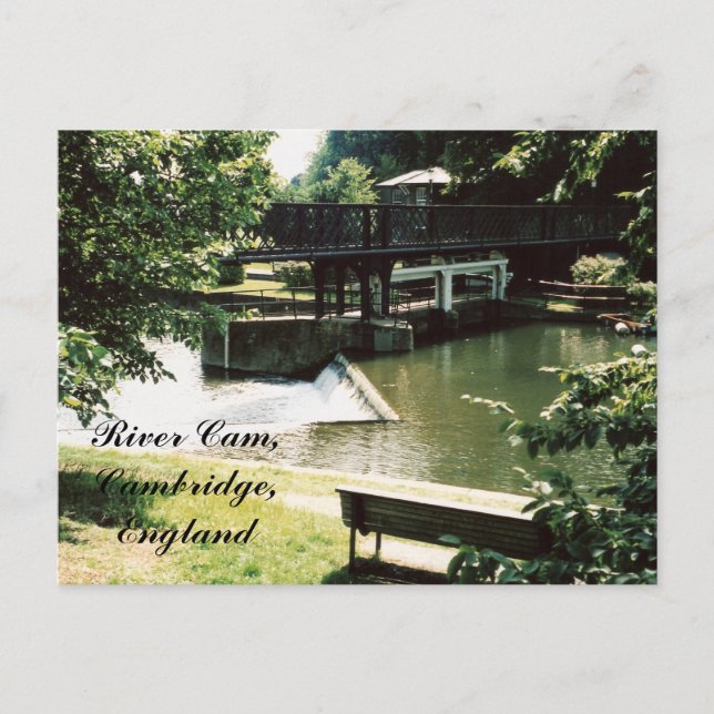 Carte Postale River Cam, Cambridge Postcard (Devant)