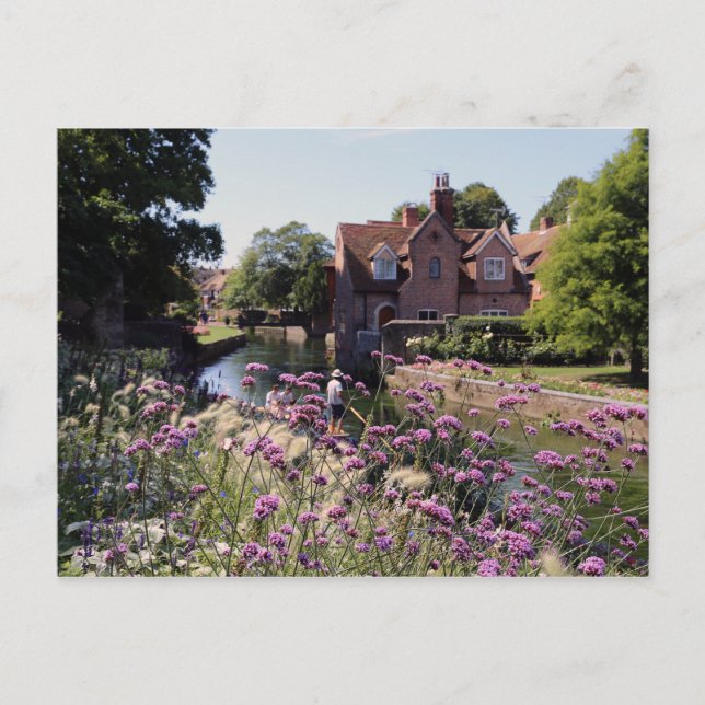 Carte Postale River Stour, Canterbury, Kent, UK (Devant)