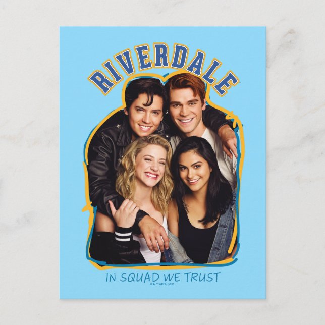 Carte Postale Riverdale - En Squad Nous Avons Confiance (Devant)
