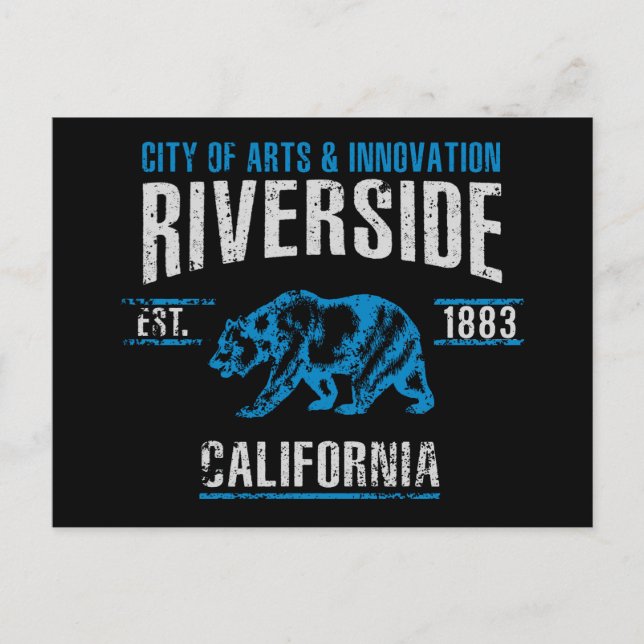 Carte Postale Riverside (Devant)