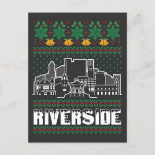 Carte Postale Riverside California Vilain Noël