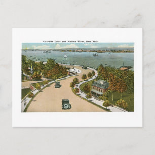 Carte Postale Riverside Drive, Hudson River, NY