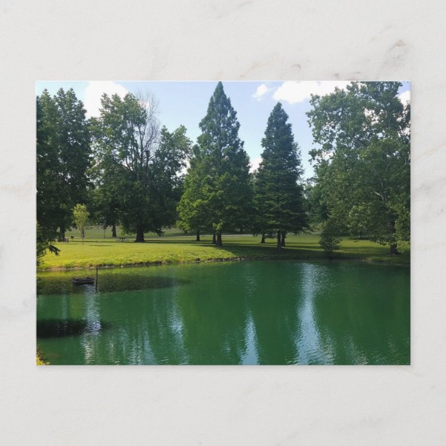 Carte Postale Riverside Park Murphysboro Illinois Pittoresque Po (Devant)