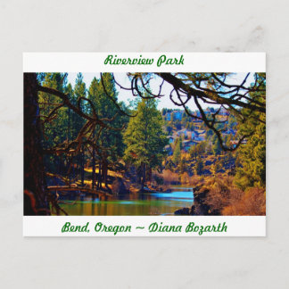 Carte Postale Riverview Park Bend Oregon