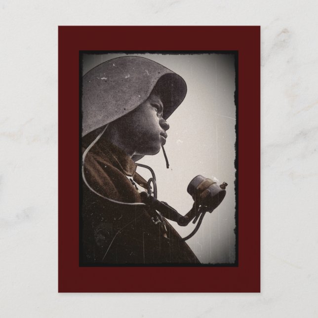 Carte Postale Riveter africain-américain (Devant)