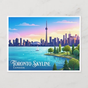 Carte Postale Riviera du lac Ontario Toronto Canada