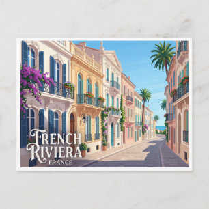 Carte Postale Riviera française Cannes France
