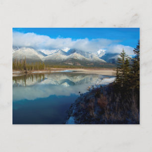 Carte Postale Rivière Athabasca, Parc national Jasper, Alberta