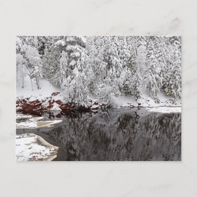 Carte Postale Rivière Black, Bessemer, péninsule supérieure du M (Devant)