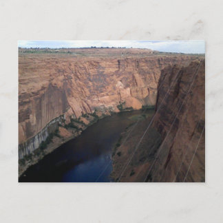 Carte Postale Rivière Colorado au barrage Glen Canyon