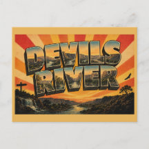 Rivière des Diables TX Canons Art de la rivière du