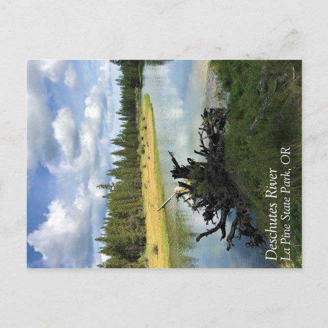 Carte Postale Rivière Deschutes, Oregon (Devant)