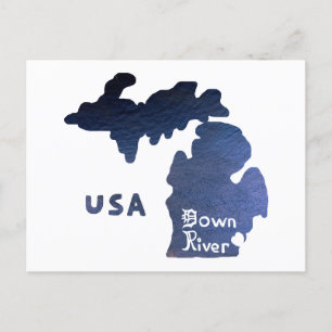 Carte Postale Rivière du Michigan