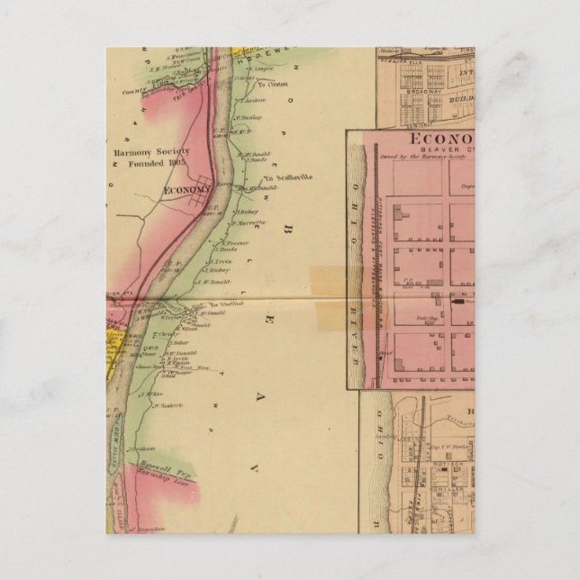 Carte Postale Rivière et vallée de l'Ohio supérieur 10 (Devant)