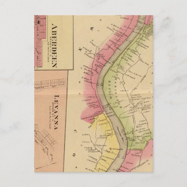 Carte Postale Rivière et vallée de l'Ohio supérieur 2 (Devant)