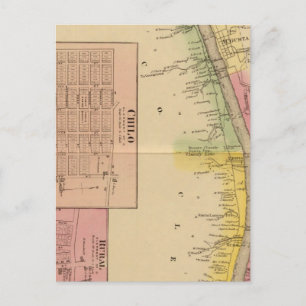 Carte Postale Rivière et vallée de l'Ohio supérieur 4