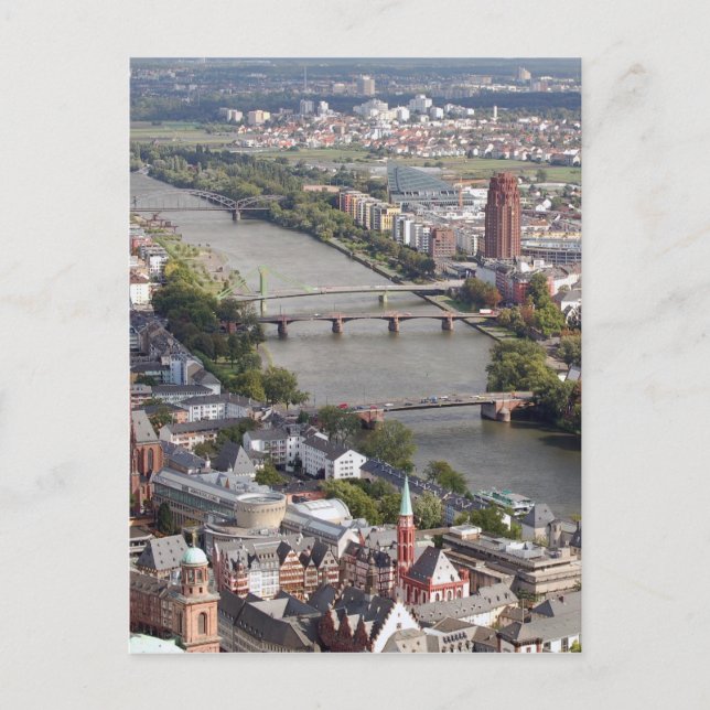 Carte Postale rivière frankfurt (Devant)