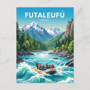Carte Postale Rivière Futaleufú Chili