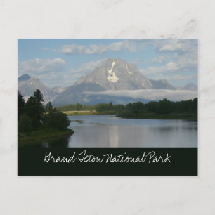 Carte Postale Rivière Jackson Hole à Grand Teton National Park