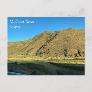 Carte Postale Rivière Malheur, Oregon