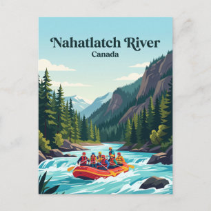 Carte Postale Rivière Nahatlatch Colombie-Britannique, Canada