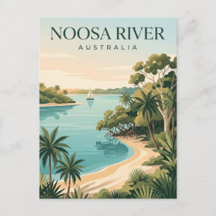 Carte Postale Rivière Noosa Australie