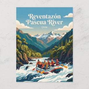Carte Postale Rivière Reventazón Pascua Chili