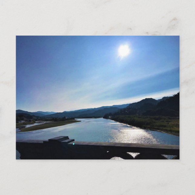 Carte Postale Rivière Rogue, OU (Devant)