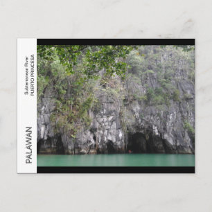 Carte Postale Rivière souterraine, Palawan