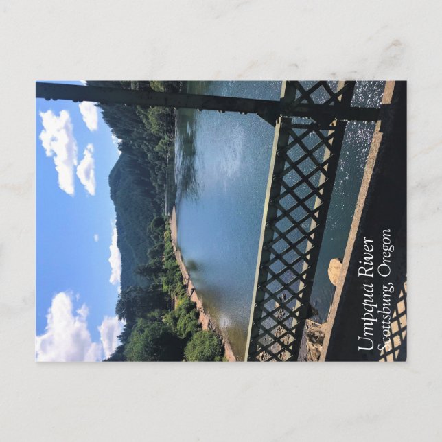 Carte Postale Rivière Umpqua, Oregon (Devant)