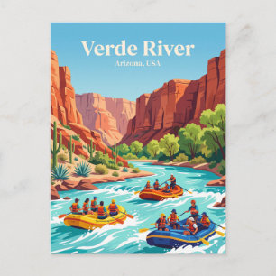 Carte Postale Rivière Verde USA