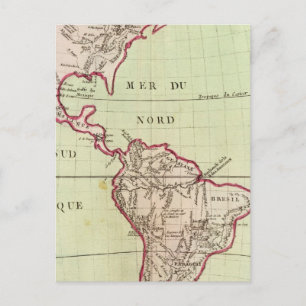 Carte Postale Rivières et montagnes des Amériques