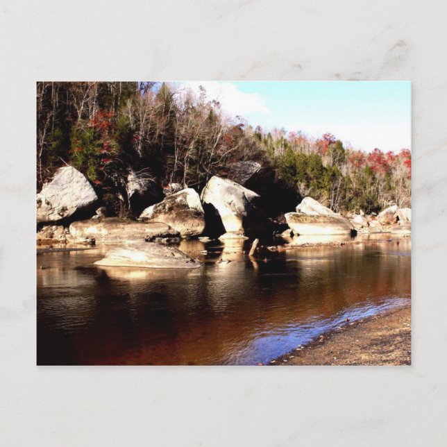 Carte Postale Rivières Rocks (Devant)