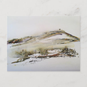 Carte Postale Rivington pike Horwich Aquarelle