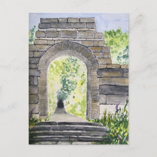 Carte postale Rivington Terracé Gardens Archway (Devant)