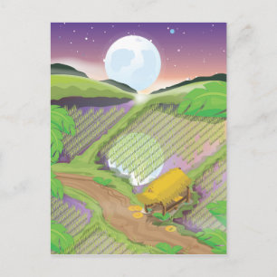 Carte Postale Rizière