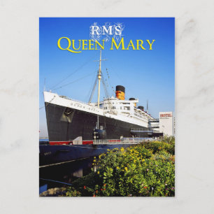 Carte Postale RMS Queen Mary