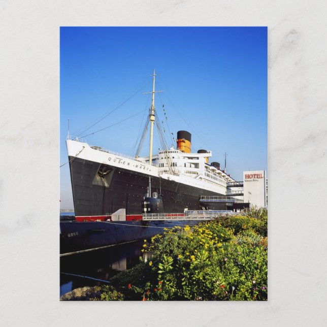Carte Postale RMS Queen Mary (Devant)