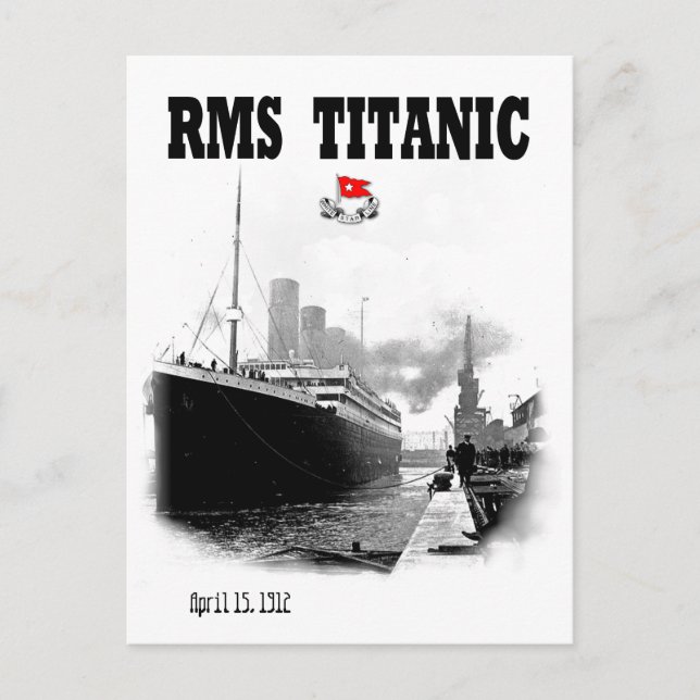 Carte Postale RMS Titanic (Devant)