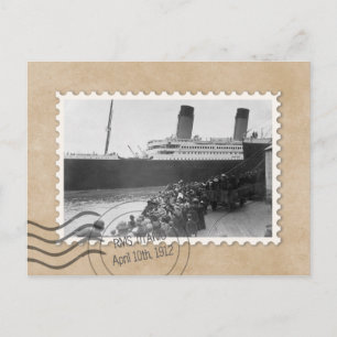 CARTE POSTALE RMS TITANIC