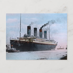 Carte Postale RMS Titanic Belfast Irlande Vintage