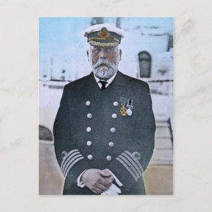 Carte Postale RMS Titanic Capitaine Edward J. Smith