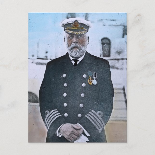 Carte Postale RMS Titanic Capitaine Edward J. Smith (Devant)