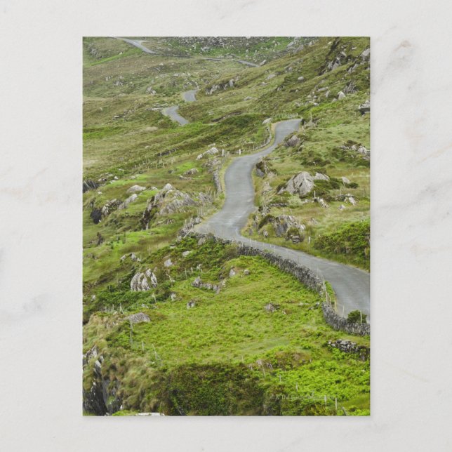 Carte Postale Road between Ballaghacahreen and Caherkeen. (Devant)