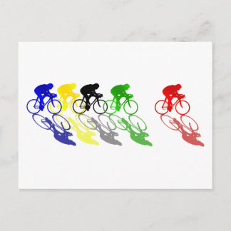 Carte Postale Road Bike Road Racing Cyclisme